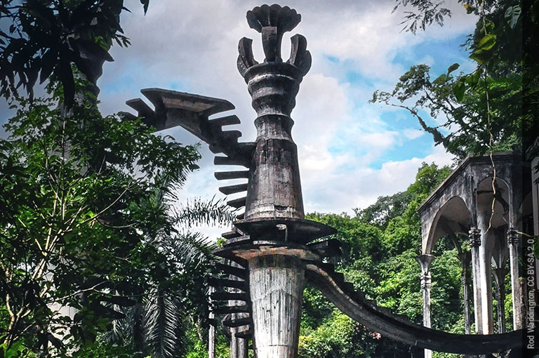 Las Pozas, jardín escultórico Edward James